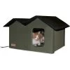 K&H Pet Products Outdoor Heated Kitty House Extra-Wide Cat Shelter -Pet Cat Supplies Store 100535 MAIN. AC SS1800 V1683565302