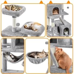 Yaheetech Multi-Level 71.5-in Cat Tree -Pet Cat Supplies Store 1033086 PT3. AC SS1800 V1702673622