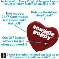 Snuggle Puppy Original Snuggle Kitty Plush Cat Behavioral Aid Anxiety Relief -Pet Cat Supplies Store 108168 PT3. AC SS1800 V1688150548