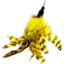 Pet Fit For Life 6 Piece Replacement Feather Pack For Wand Cat Toy -Pet Cat Supplies Store 109318 PT6. AC SS1800 V1589320578