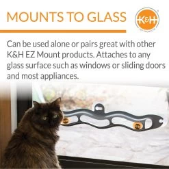 K&H Pet Products EZ Mount Window Track N' Roll Interactive Cat Toy -Pet Cat Supplies Store 121327 PT2. AC SS1800 V1626451568