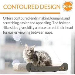 K&H Pet Products EZ Mount Window Scratcher Kitty Sill 14 K&H Pet Products EZ Mount Window Scratcher Kitty Sill -Pet Cat Supplies Store 121331 PT3. AC SS1800 V1620836879
