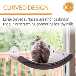 K&H Pet Products EZ Mount Window Scratcher Kitty Sill Cradle -Pet Cat Supplies Store 121335 PT3. AC SS1800 V1620844367