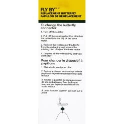 Pet Zone Fly By Replacement Butterfly Cat Toy -Pet Cat Supplies Store 122852 PT3. AC SS1800 V1545248528