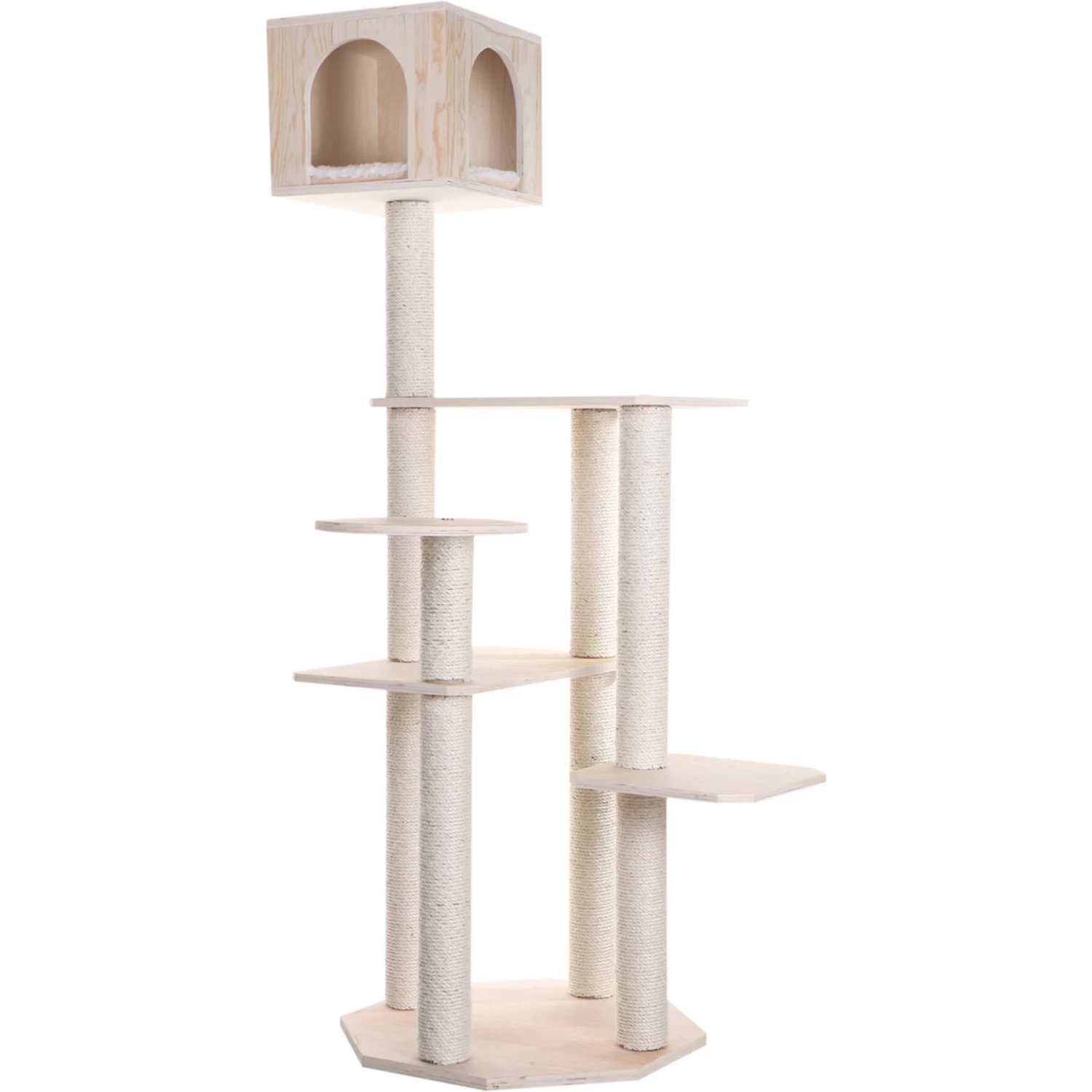 Armarkat 69-in Wooden Cat Tree & Condo 10 Armarkat 69-in Wooden Cat Tree & Condo - Image 8