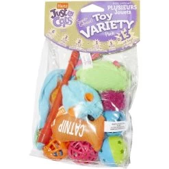 Hartz Just For Cats Toy Variety Pack, 13 Count -Pet Cat Supplies Store 139111 PT6. AC SS1800 V1589231001