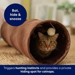 Frisco 35-in Foldable Crinkle Play Tunnel With 1 Window -Pet Cat Supplies Store 140166 PT3. AC SS1800 V1695670685