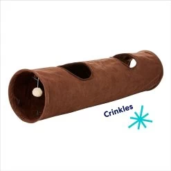 Frisco 47-in Foldable Crinkle Play Tunnel With 2 Windows -Pet Cat Supplies Store 140168 PT2. AC SS1800 V1686579635