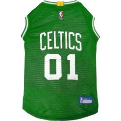 Pets First NBA Dog & Cat Mesh Jersey, Boston Celtics -Pet Cat Supplies Store 142223 PT7. AC SS1800 V1574200375