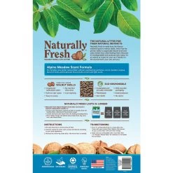 Naturally Fresh Alpine Meadow Scented Clumping Walnut Cat Litter -Pet Cat Supplies Store 144721 PT2. AC SS1800 V1595272573
