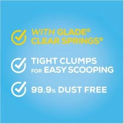 Tidy Cats Lightweight Glade Scented Clumping Clay Cat Litter -Pet Cat Supplies Store 156638 PT4. AC SS1800 V1657911259