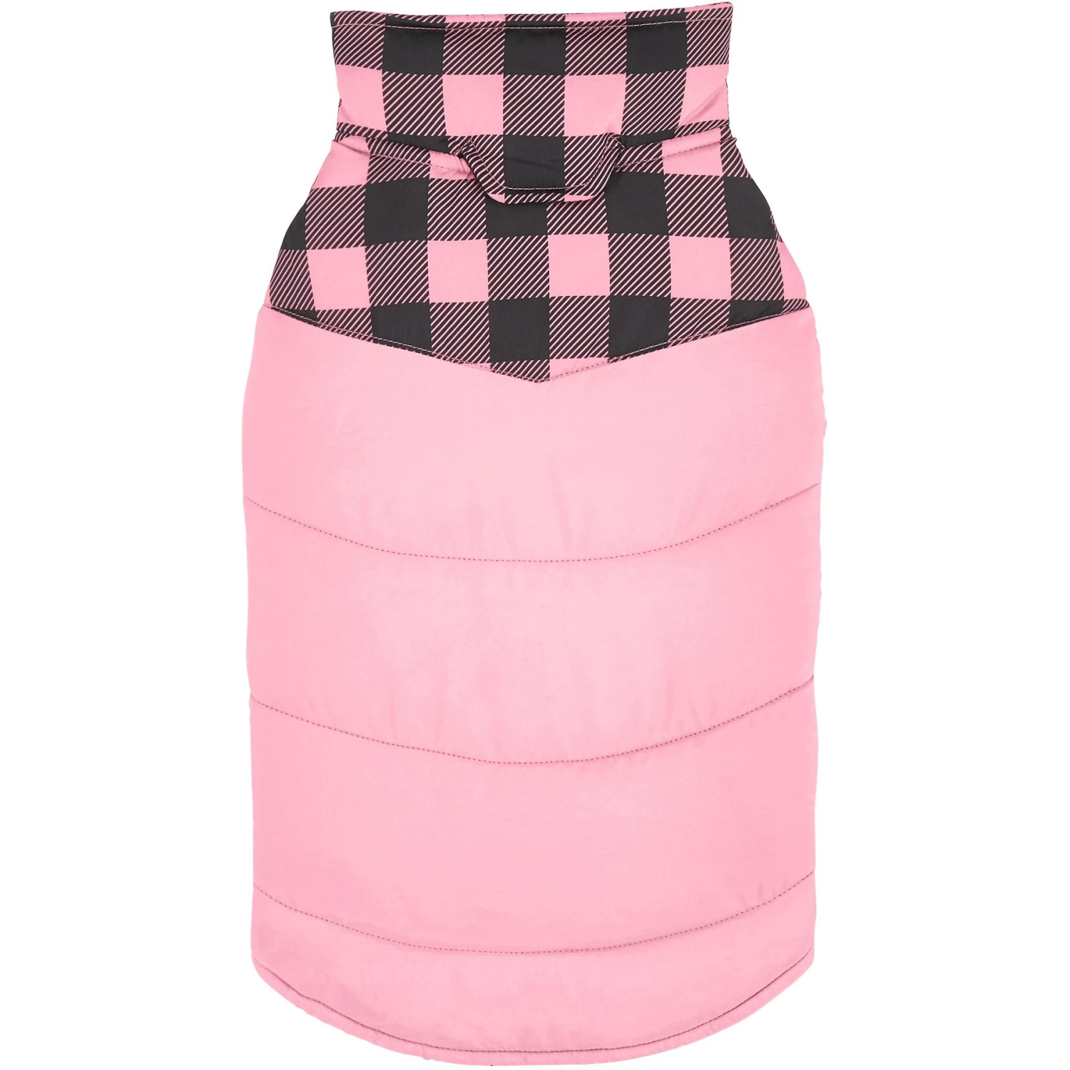 Frisco Mediumweight Boulder Plaid Insulated Dog & Cat Puffer Coat 6 Frisco Mediumweight Boulder Plaid Insulated Dog & Cat Puffer Coat - Image 4