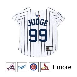 Pet Cat Supplies Store 27 Pets First MLBPA Dog & Cat Jersey