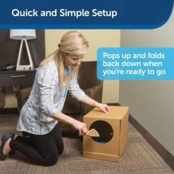 PetSafe Disposable Collapsible Litter Box With ScoopFree Crystal Litter -Pet Cat Supplies Store 166221 PT2. AC SS1800 V1700155501