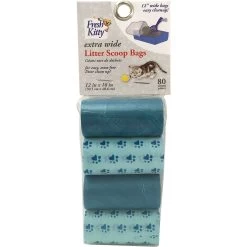 Fresh Kitty Deluxe Cat Litter Scoop Waste Bag Refills, Color Varies -Pet Cat Supplies Store 166728 PT1. AC SS1800 V1556122738
