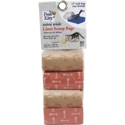 Fresh Kitty Deluxe Cat Litter Scoop Waste Bag Refills, Color Varies -Pet Cat Supplies Store 166728 PT2. AC SS1800 V1556122743