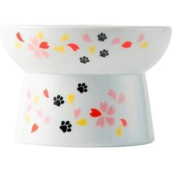 Necoichi Raised Cat Food Bowl, Sakura -Pet Cat Supplies Store 169391 PT2. AC SS1800 V1649358119