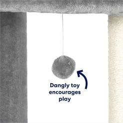 Frisco 42-in Heavy Duty Faux Fur Cat Tree & Condo -Pet Cat Supplies Store 169398 PT4. AC SS1800 V1667229308