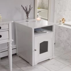 Arf Pets Designer Enclosed Cat Litter Box -Pet Cat Supplies Store 173265 PT3. AC SS1800 V1617698215