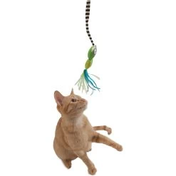 Fat Cat Catfisher Teasers Tadpole Wand Cat Toy -Pet Cat Supplies Store 174925 PT2. AC SS1800 V1602307562