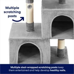 Frisco 33-in Faux Fur Cat Tree & Condo -Pet Cat Supplies Store 180389 PT2. AC SS1800 V1667227240