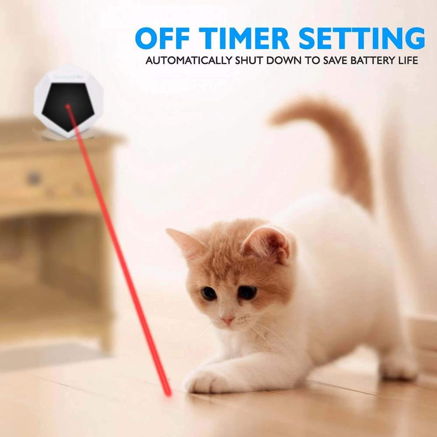 SereneLife Automatic Laser Cat Toy 8 SereneLife Automatic Laser Cat Toy - Image 6
