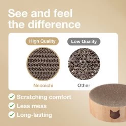 Necoichi Cozy Cat Scratcher Bowl Toy -Pet Cat Supplies Store 183517 PT3. AC SS1800 V1702938882