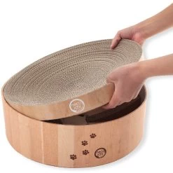 Necoichi Cozy Cat Scratcher Bowl Replacement Pad -Pet Cat Supplies Store 183519 PT4. AC SS1800 V1647461523