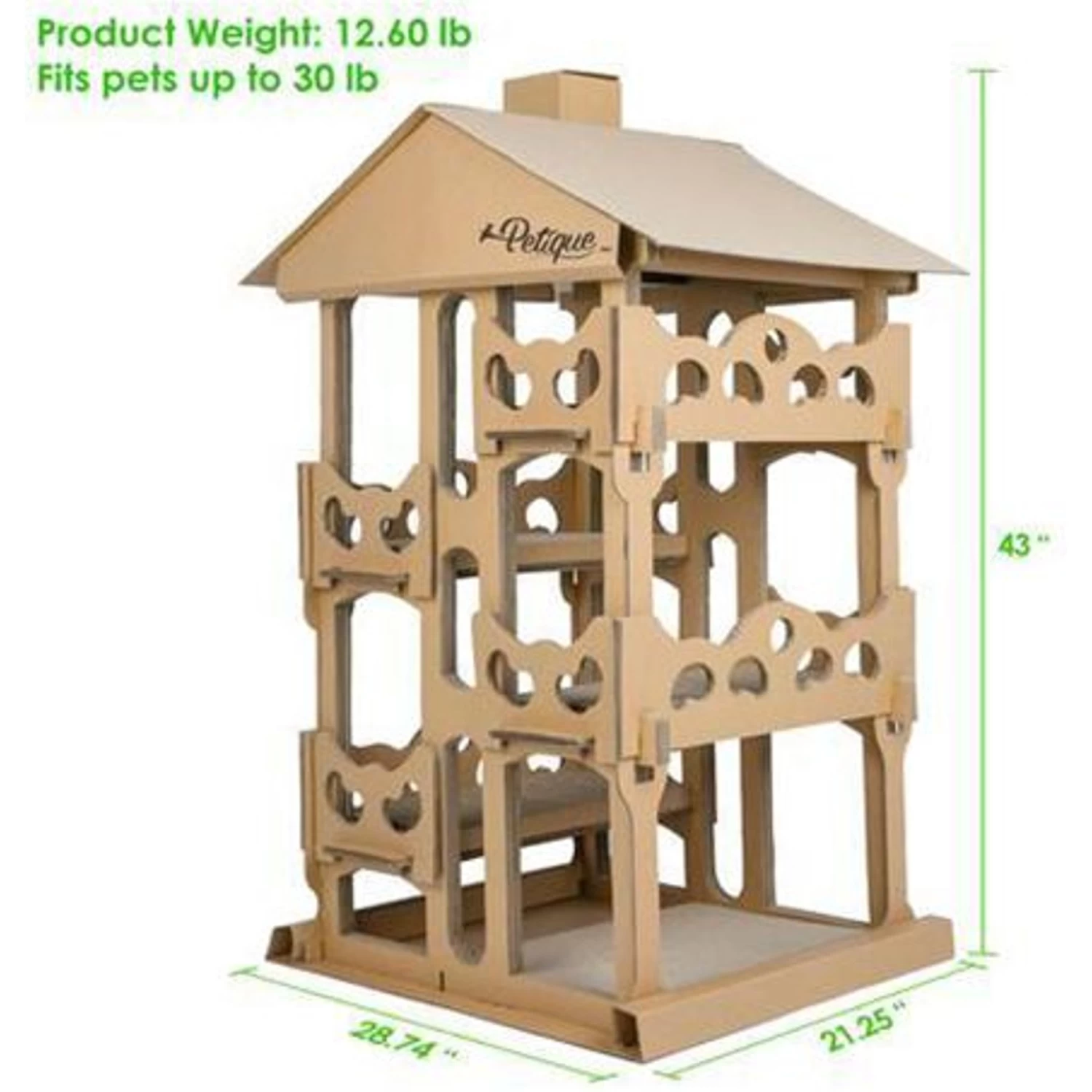 Petique Feline Chateau Cat Scratcher 4 Petique Feline Chateau Cat Scratcher - Image 2