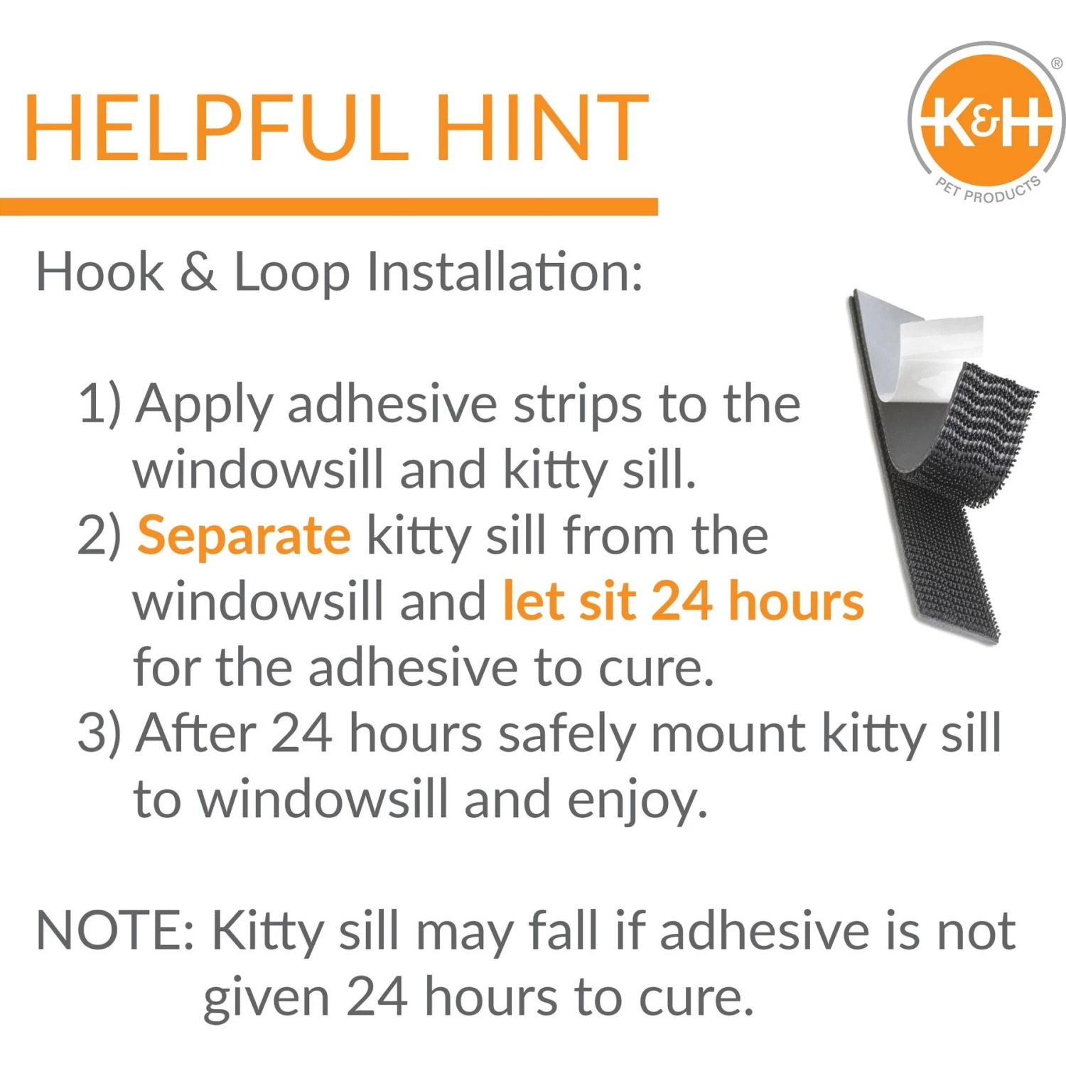 K&H Pet Products Unheated Kitty Sill Cat Window Perch 7 K&H Pet Products Unheated Kitty Sill Cat Window Perch - Image 5