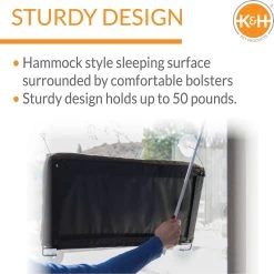 K&H Pet Products EZ Mount Deluxe Bolster Cat Window Perch 12 K&H Pet Products EZ Mount Deluxe Bolster Cat Window Perch -Pet Cat Supplies Store 199108 PT2. AC SS1800 V1620842685