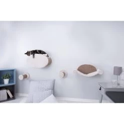 TRIXIE Lounger Wall Mounted Cat Shelves 7 TRIXIE Lounger Wall Mounted Cat Shelves -Pet Cat Supplies Store 207474 PT2. AC SS1800 V1603161730