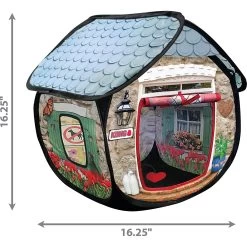 KONG Play Spaces Bungalow Cat Toy -Pet Cat Supplies Store 209634 PT1. AC SS1800 V1631779323