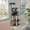 Frisco 73-in Cat Tree With Hammock, Condo, Lounge Basket, Top Perch & Bed -Pet Cat Supplies Store 214384 MAIN. AC SS1800 V1606832265