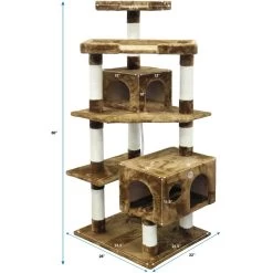 Go Pet Club 60-in Cat Tree 9 Go Pet Club 60-in Cat Tree -Pet Cat Supplies Store 217093 PT3. AC SS1800 V1671226223