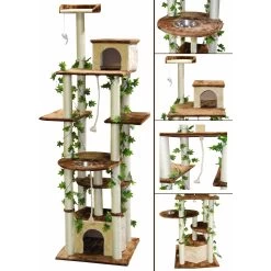 Go Pet Club 85-in Forest With Leaves Cat Tree, Beige/ Brown 9 Go Pet Club 85-in Forest With Leaves Cat Tree, Beige/ Brown -Pet Cat Supplies Store 217158 PT3. AC SS1800 V1702056887