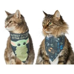 STAR WARS THE MANDALORIAN GROGU "Cutest Bounty" Reversible Dog & Cat Bandana -Pet Cat Supplies Store 220290 PT2. AC SS1800 V1646443013