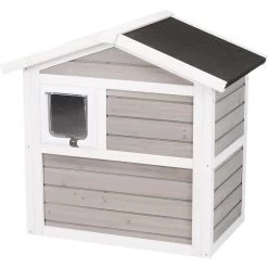 TRIXIE Natura Insulated Cat House With Ramp -Pet Cat Supplies Store 221656 pt3. AC SS1800 V1582055312