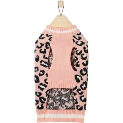 Frisco Leopard Print Dog & Cat Sweater -Pet Cat Supplies Store 223755 PT4. AC SS1800 V1599508593