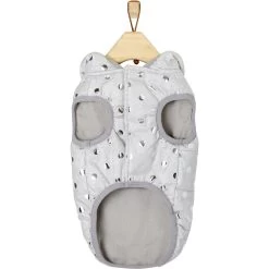 Frisco Mediumweight Silver Polka Dotted Insulated Dog & Cat Coat 13 Frisco Mediumweight Silver Polka Dotted Insulated Dog & Cat Coat -Pet Cat Supplies Store 224017 PT4. AC SS1800 V1600732878