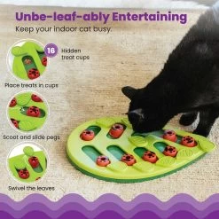 Nina Ottosson By Outward Hound Buggin' Out Puzzle & Play Cat Toy -Pet Cat Supplies Store 227098 PT2. AC SS1800 V1636520306