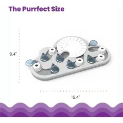 Nina Ottosson By Outward Hound Rainy Day Puzzle & Play Cat Toy -Pet Cat Supplies Store 227102 PT4. AC SS1800 V1636504609