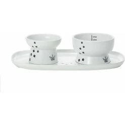 Necoichi Double Dining Tray Set & Elevated Cat Bowls -Pet Cat Supplies Store 230660 PT1. AC SS1800 V1631315224