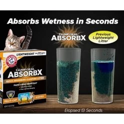 Arm & Hammer Litter Clump & Seal AbsorbX Absorbing Multi-Cat Cat Litter 11 Arm & Hammer Litter Clump & Seal AbsorbX Absorbing Multi-Cat Cat Litter -Pet Cat Supplies Store 232645 PT2. AC SS1800 V1668106200