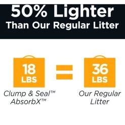 Arm & Hammer Litter Clump & Seal AbsorbX Absorbing Multi-Cat Cat Litter 12 Arm & Hammer Litter Clump & Seal AbsorbX Absorbing Multi-Cat Cat Litter -Pet Cat Supplies Store 232645 PT3. AC SS1800 V1668027041