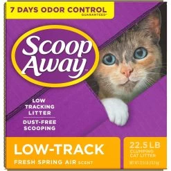 Scoop Away Low-Track Clumping Fresh Spring Air Scent Cat Litter -Pet Cat Supplies Store 235228 PT7. AC SS1800 V1694458882