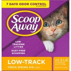 Scoop Away Low-Track Clumping Fresh Spring Air Scent Cat Litter -Pet Cat Supplies Store 235228 PT8. AC SS1800 V1589472087