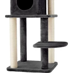 Frisco 55-in Faux Fur Cat Tree & Condo -Pet Cat Supplies Store 236542 PT5. AC SS1800 V1616073614