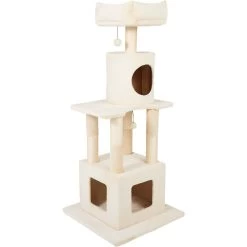 Frisco 54 In Faux Fur Cat Tree & Condo -Pet Cat Supplies Store 236551 PT2. AC SS1800 V1637694205
