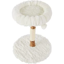 Frisco Natural Wood Modern Cat Tree With Toy, Ivory, Small 11 Frisco Natural Wood Modern Cat Tree With Toy, Ivory, Small -Pet Cat Supplies Store 236559 PT3. AC SS1800 V1615987410